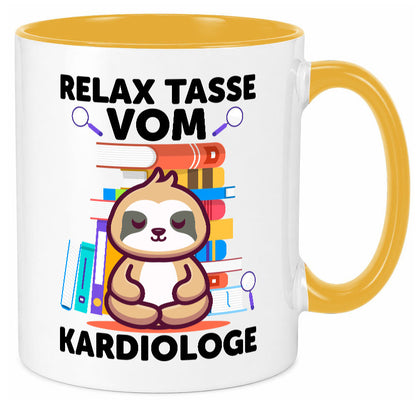 Relax Tasse: Kardiologe | Kardiologie lustiger Spruch Geschenk Humor