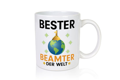 Welt Bester Beamter | Verbeamtung öffentlicher Dienst Geschenkidee Humor Tasse