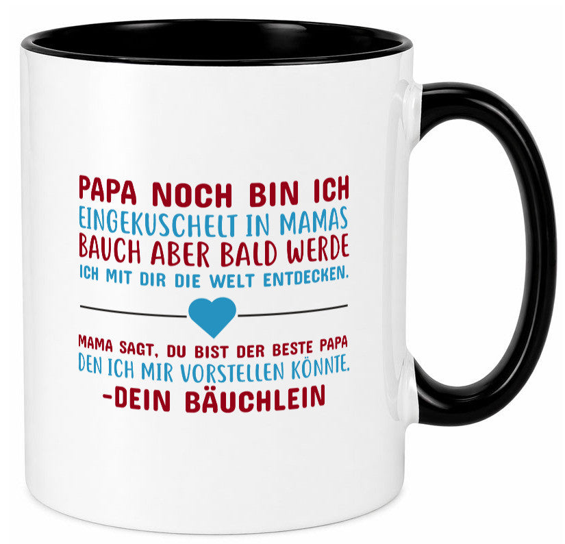 Schwangerschaft | Vaterschaft Tasse Papa Spruch Geschenk Familie Geschenkidee