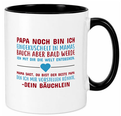 Schwangerschaft | Vaterschaft Tasse Papa Spruch Geschenk Familie Geschenkidee