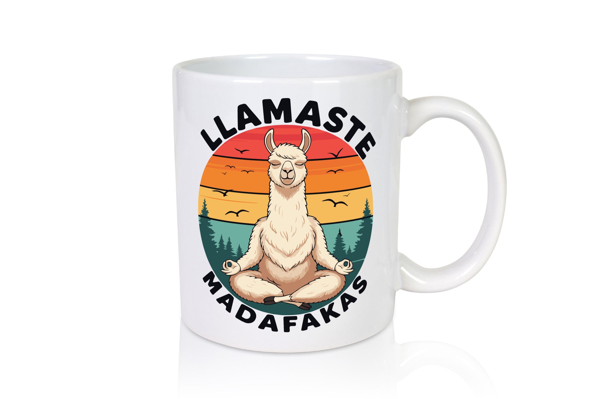 LLamaste | Madafakas Lama Alpaka lustiger Spruch Geschenk Humor Geschenkidee