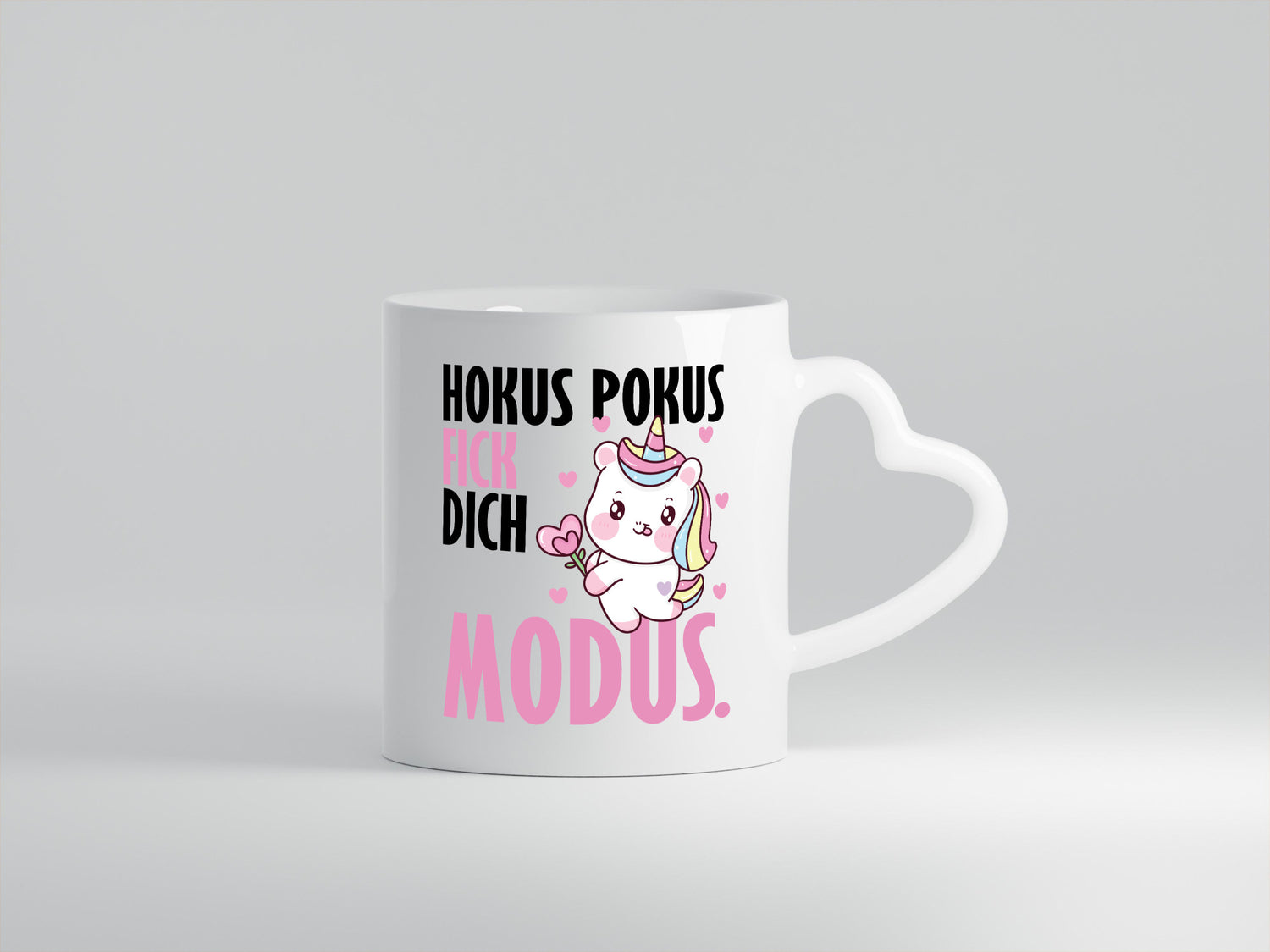 Hokus Pokus lustiger Spruch Geschenk Humor Geschenkidee Tasse