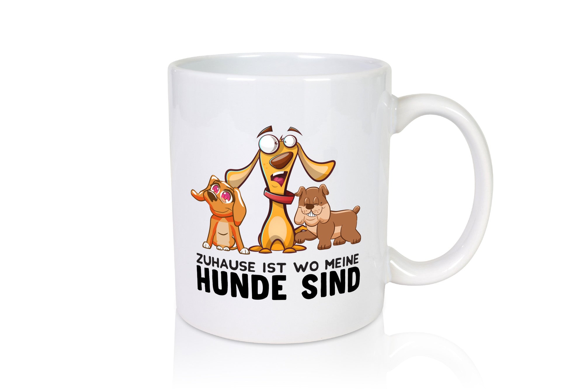 Meine Hunde | Spruchtasse lustige Hundetasse Motiv Geschenk Tierliebhaber Humor