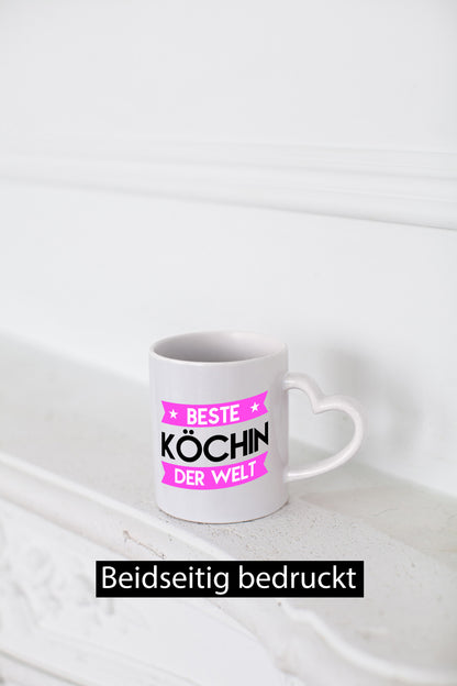 Beste Köchin | Chefköchin Chefkoch Geschenkidee Arbeit Kollegen Büro Humor Tasse