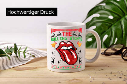 The Rolling Stones | Weihnachten Ugly Christmas lustiger Spruch Geschenk Humor