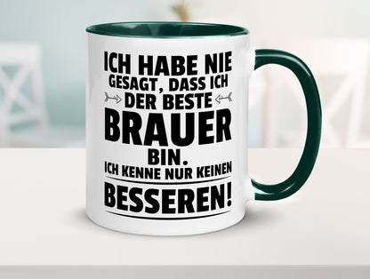 Der Beste Brauer | Bier Brauerei Humor Geschenkidee Tasse