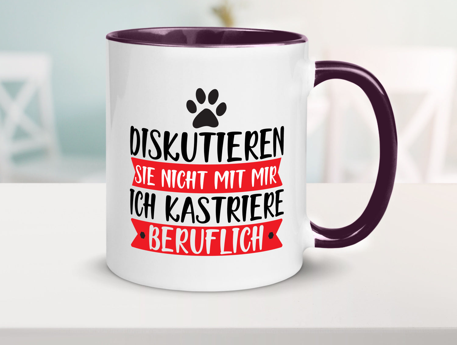 Ich kastriere beruflich | Tierarzt Tierliebhaber Geschenkidee Arbeit Kollegen