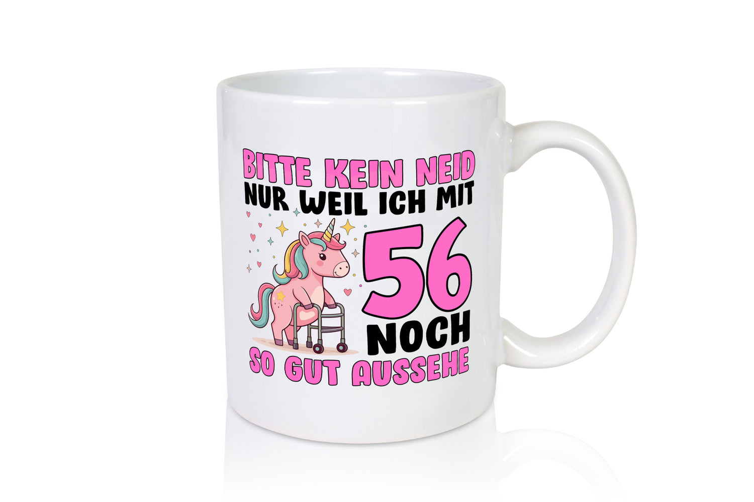 56. Geburtstag | 56 Jahre Mit noch so gut aussehen Geschenkidee Humor Tasse