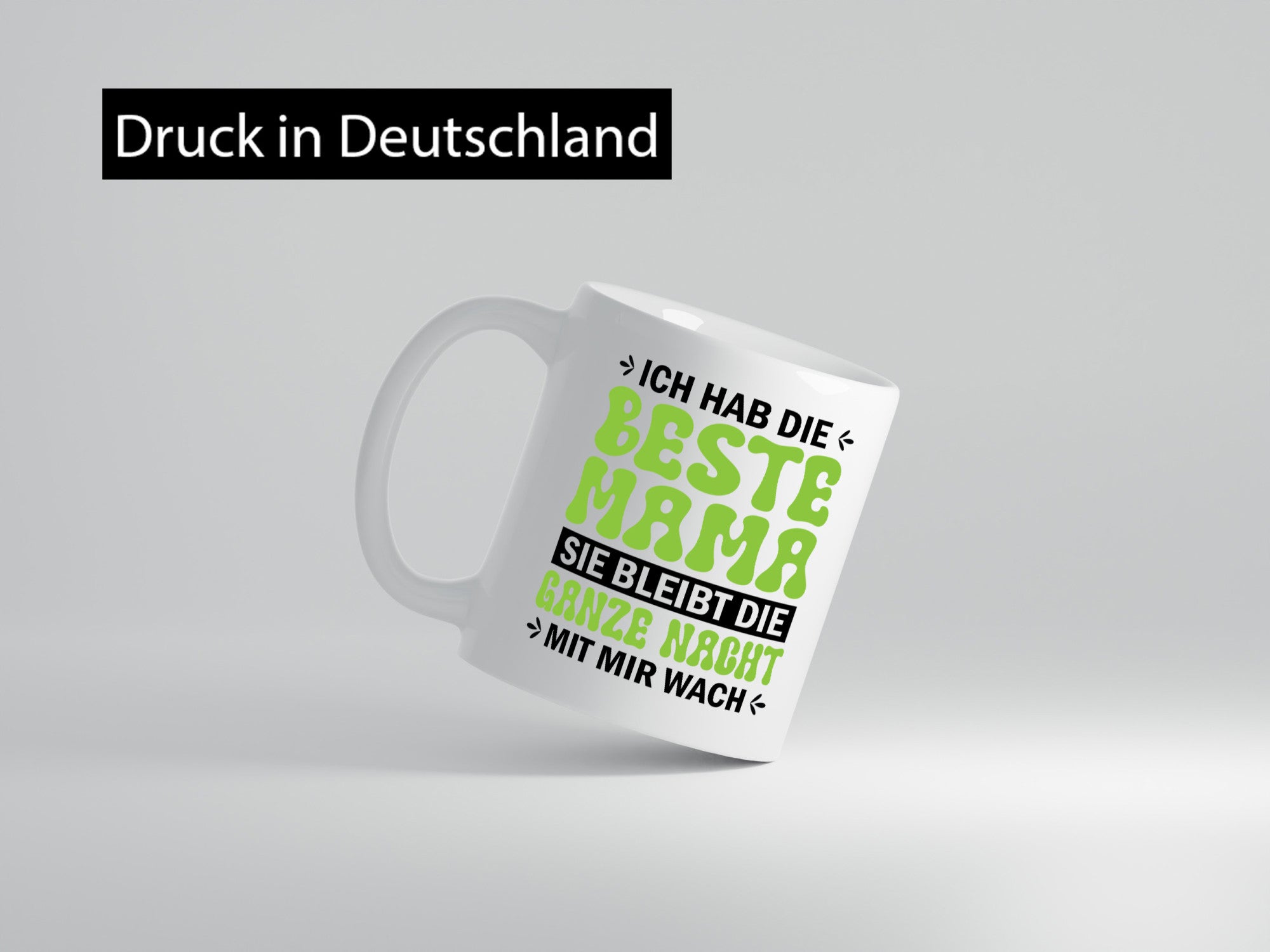 Beste Mama | Wach bleiben Filmeabend mit Humor Familie Geschenkidee Tasse