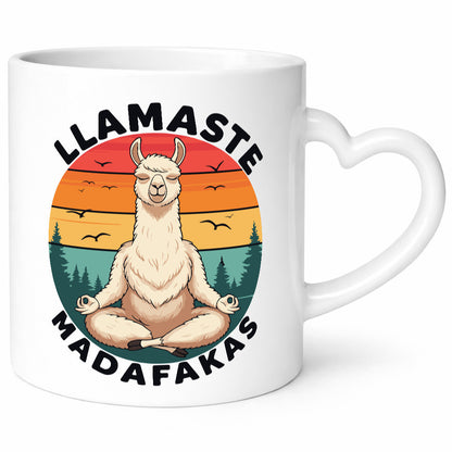 LLamaste | Madafakas Lama Alpaka lustiger Spruch Geschenk Humor Geschenkidee