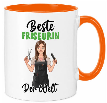 Beste Friseurin | Friseuse Frisuerin Geschenk Humor Geschenkidee lustiger