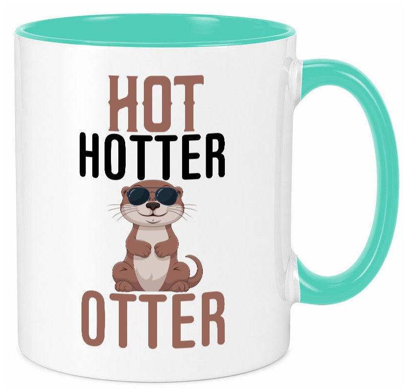 Lustiger Otter | Hot Wortwitz Sonnenbrille Tiercomic v2 Geschenkidee Tasse