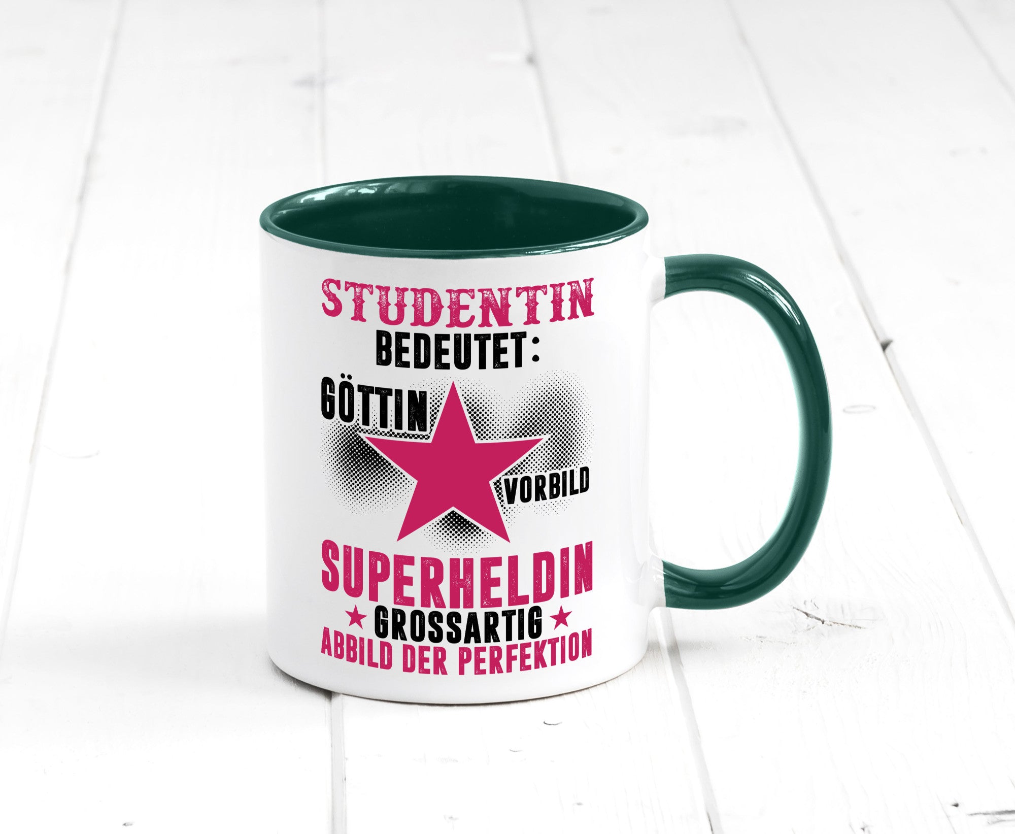 Bedeutung von Studentin | Uni Studium Universität Geschenkidee Humor Tasse