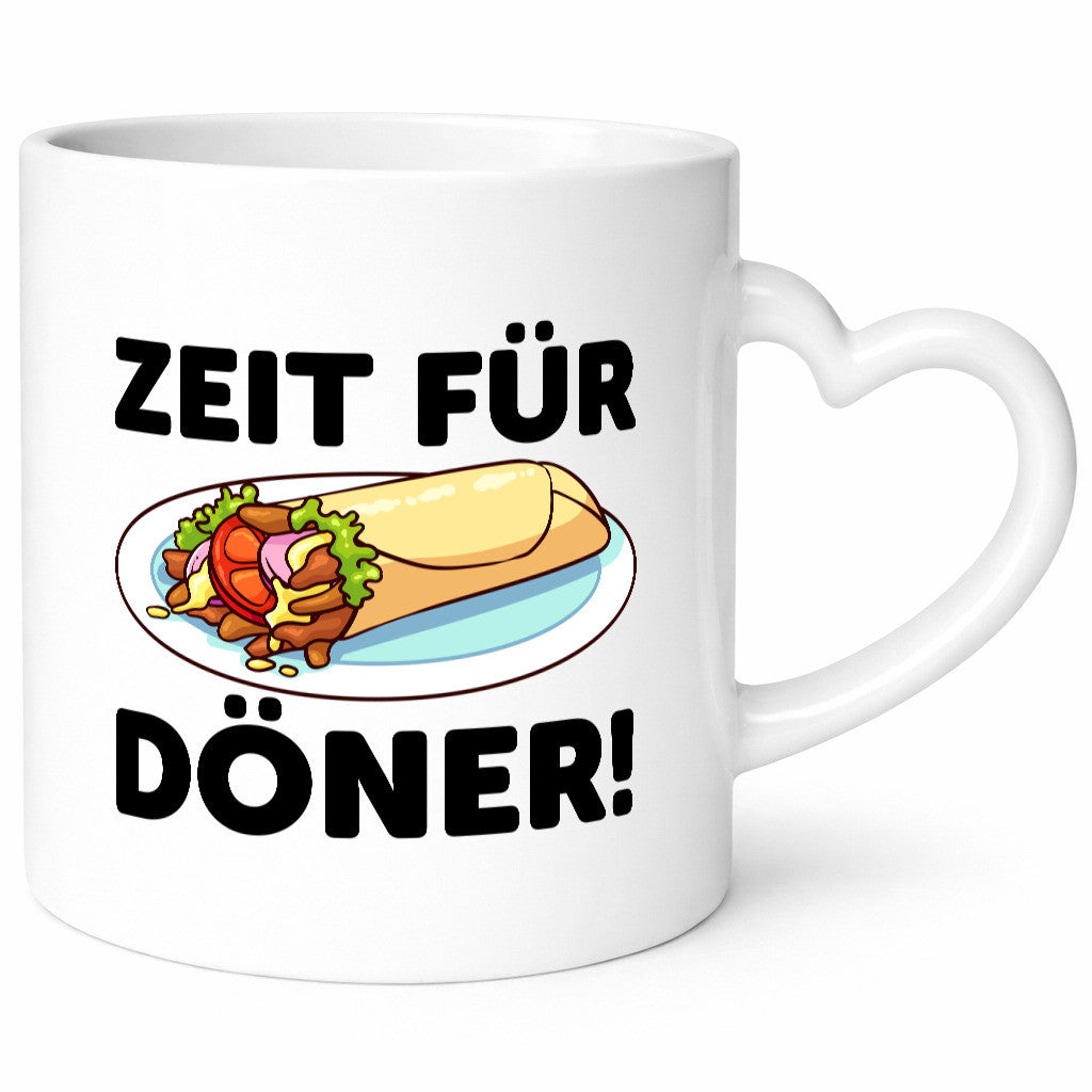 Zeit für Döner | Kebab Dönerladen v2 Geschenkidee Humor Tasse