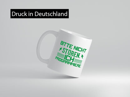 Bitte nicht stören, programmiere | IT Coding Software lustiger Spruch Geschenk