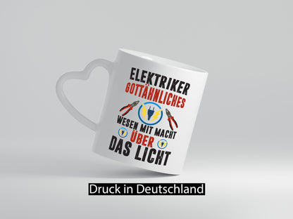 Elektriker Gottähnliches wesen mit macht über Licht Geschenk Humor Geschenkidee