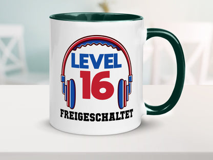 Level 16 Freigeschaltet | 16. geburtstag Gamer lustig Geschenkidee Geschenk