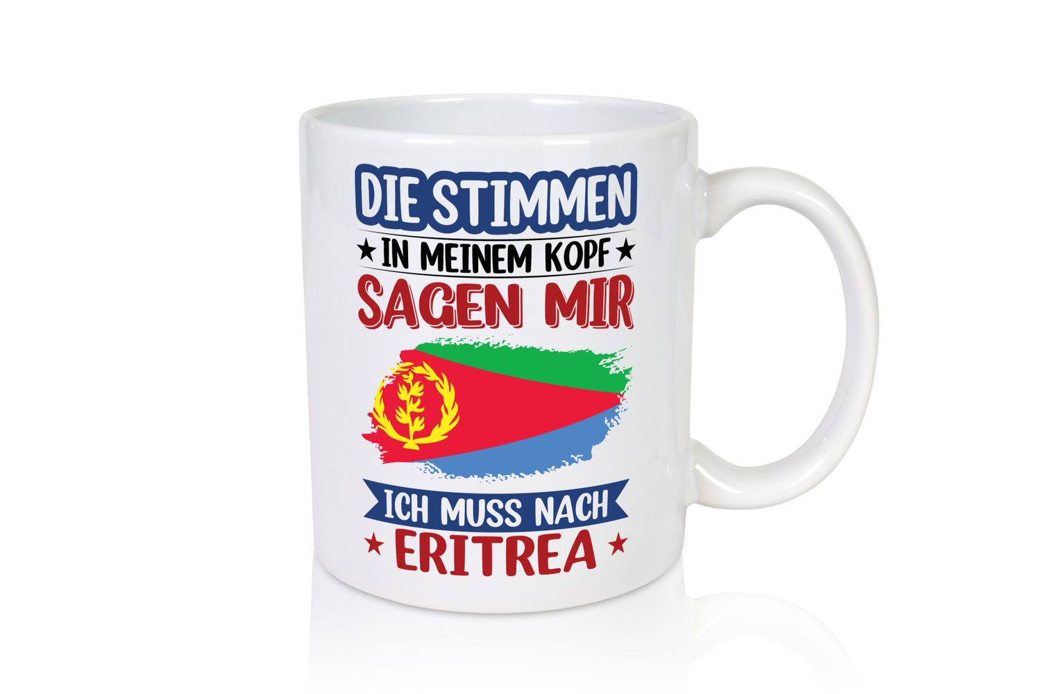 Eritrea | Urlaub Stimmen in meinem Kopf Traumland lustig Humor Geschenkidee