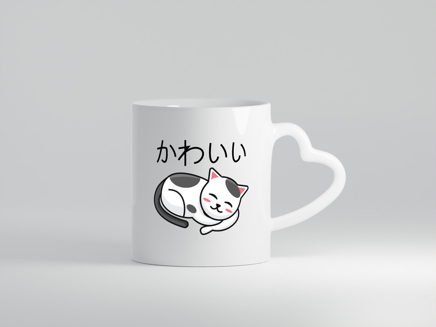 Japanische Katze | Japan Tasse Comic Motiv lustig Tierliebhaber Humor Geschenk