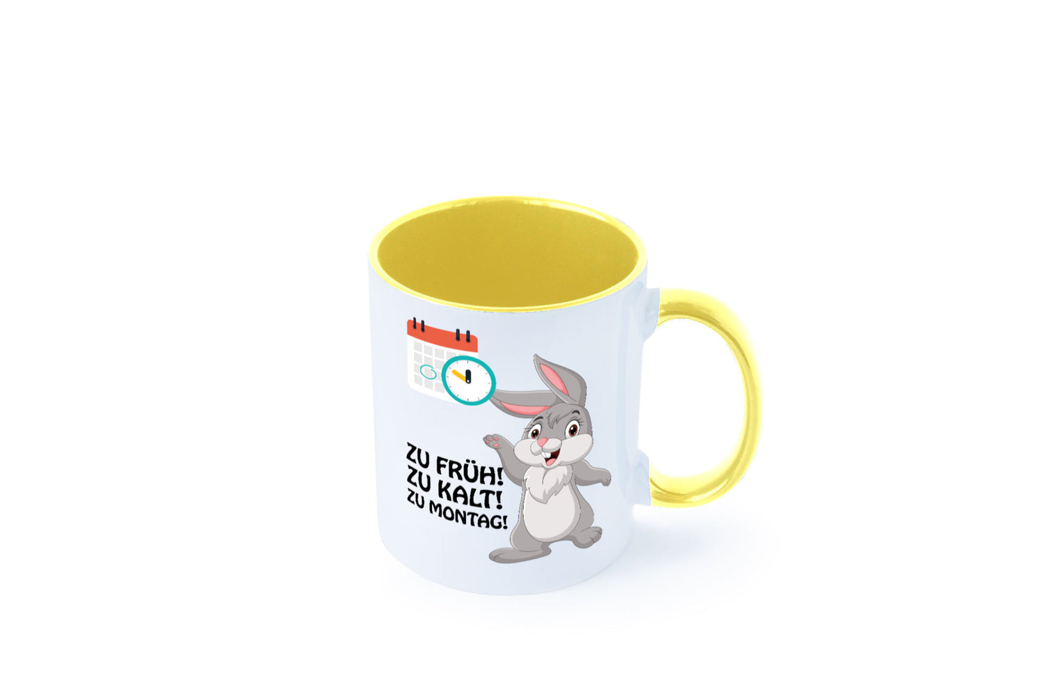 Kalter Montag Geschenkidee Humor Tasse