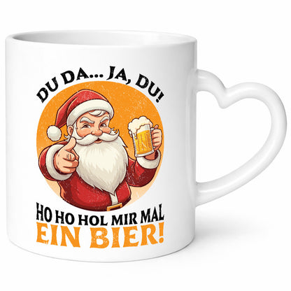 Hol mir mal ein Bier | Ugly Christmas Santa lustig Humor Geschenkidee Geschenk