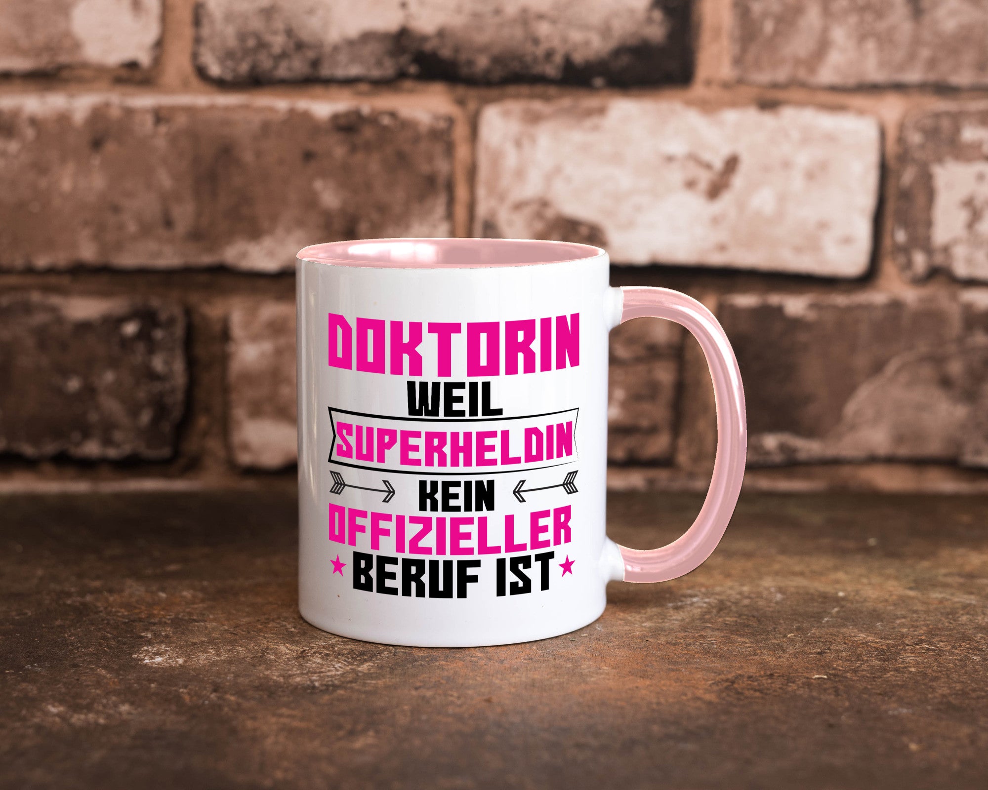 Superheldin Doktorin | Doktorand Doktortitel Geschenkidee Humor Tasse