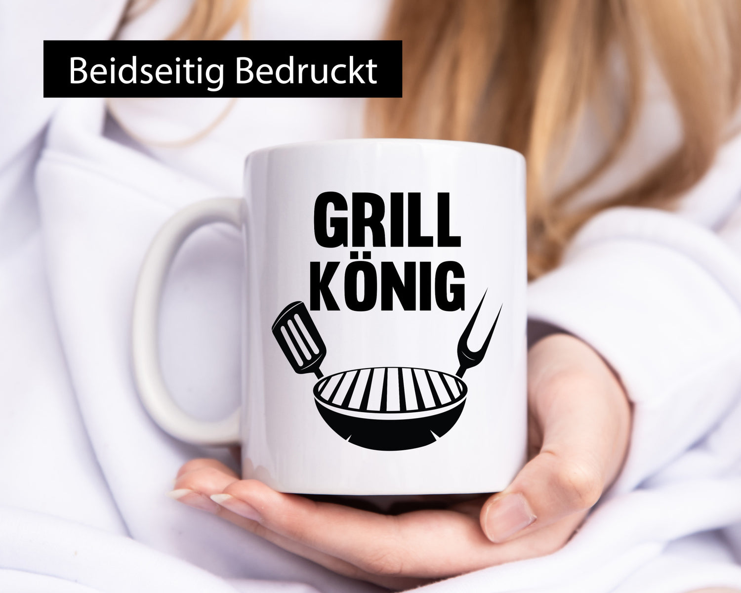 Grill König | Meister Bester lustiger Spruch Geschenk Humor Geschenkidee Tasse