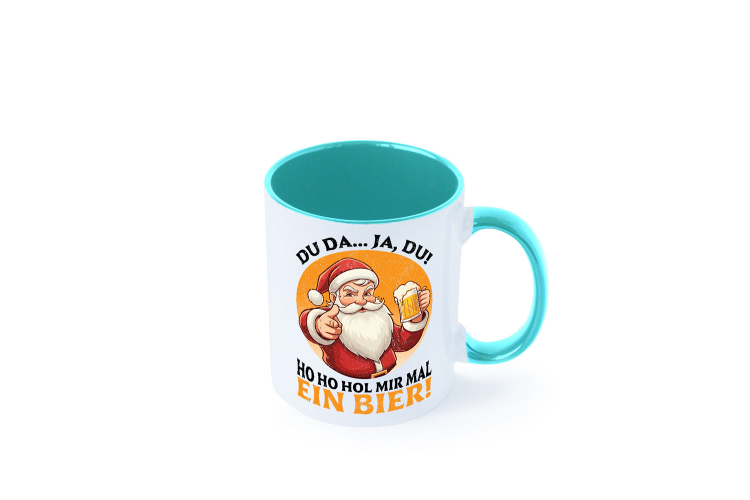 Hol mir mal ein Bier | Ugly Christmas Santa lustig Humor Geschenkidee Geschenk