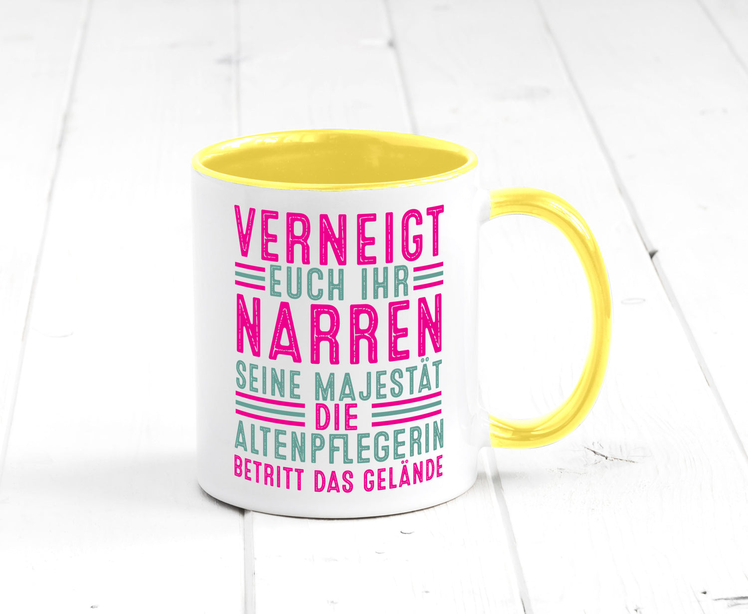 Verneigt euch: Altenpflegerin | Pflegepersonal Pflege lustig Humor Geschenkidee