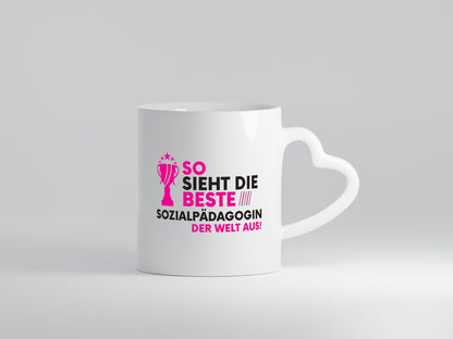 Die Weltbeste Sozialpädagogin | Humor Pädagogin Geschenkidee Tasse