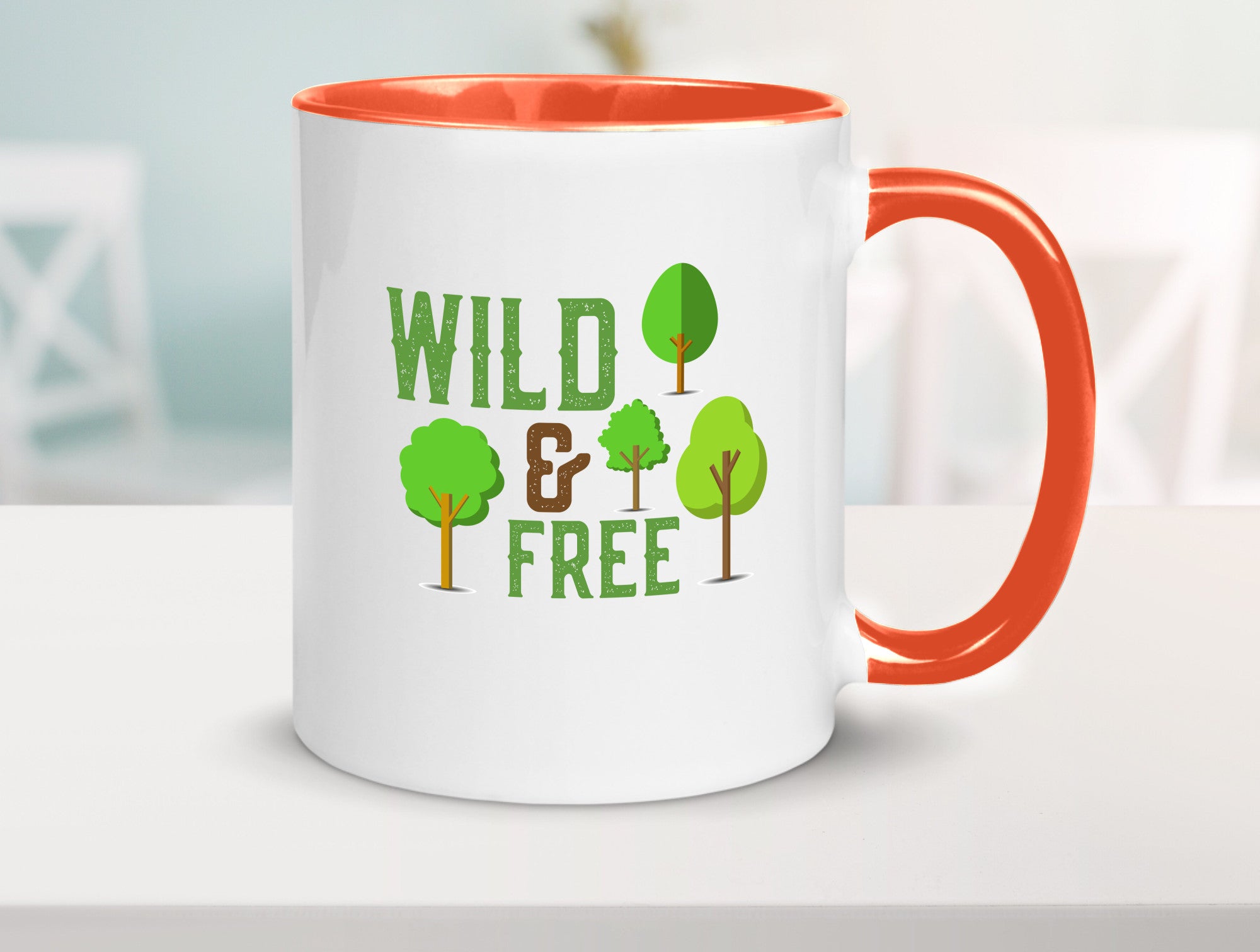 Wild and free | Freiheit Camper Hobbycamper Geschenkidee Humor Tasse
