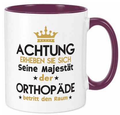 Seine Majestät Orthopäde | Orthopädie lustiger Spruch Geschenk Humor