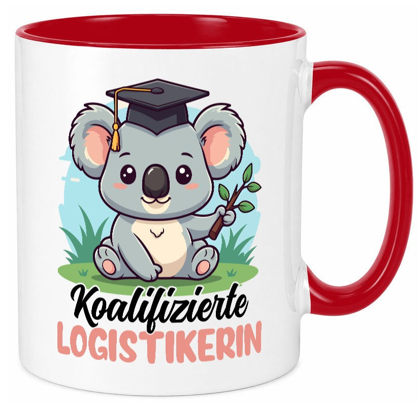Koalifizierte Logistikerin | Logistik lustig Humor Geschenkidee Geschenk Tasse