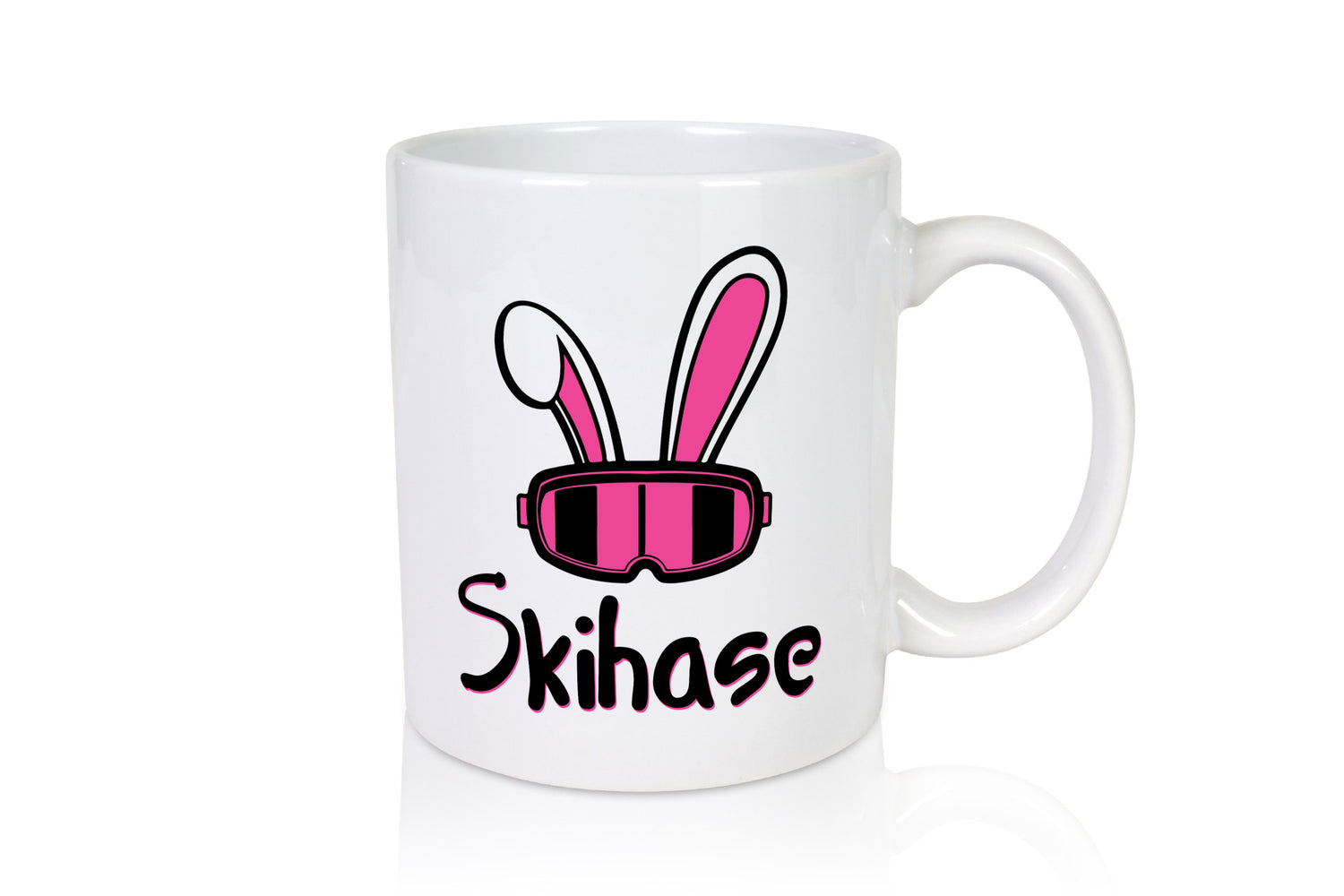 Skihase | Hasenohren Ski-Brille Geschenkidee Humor Tasse