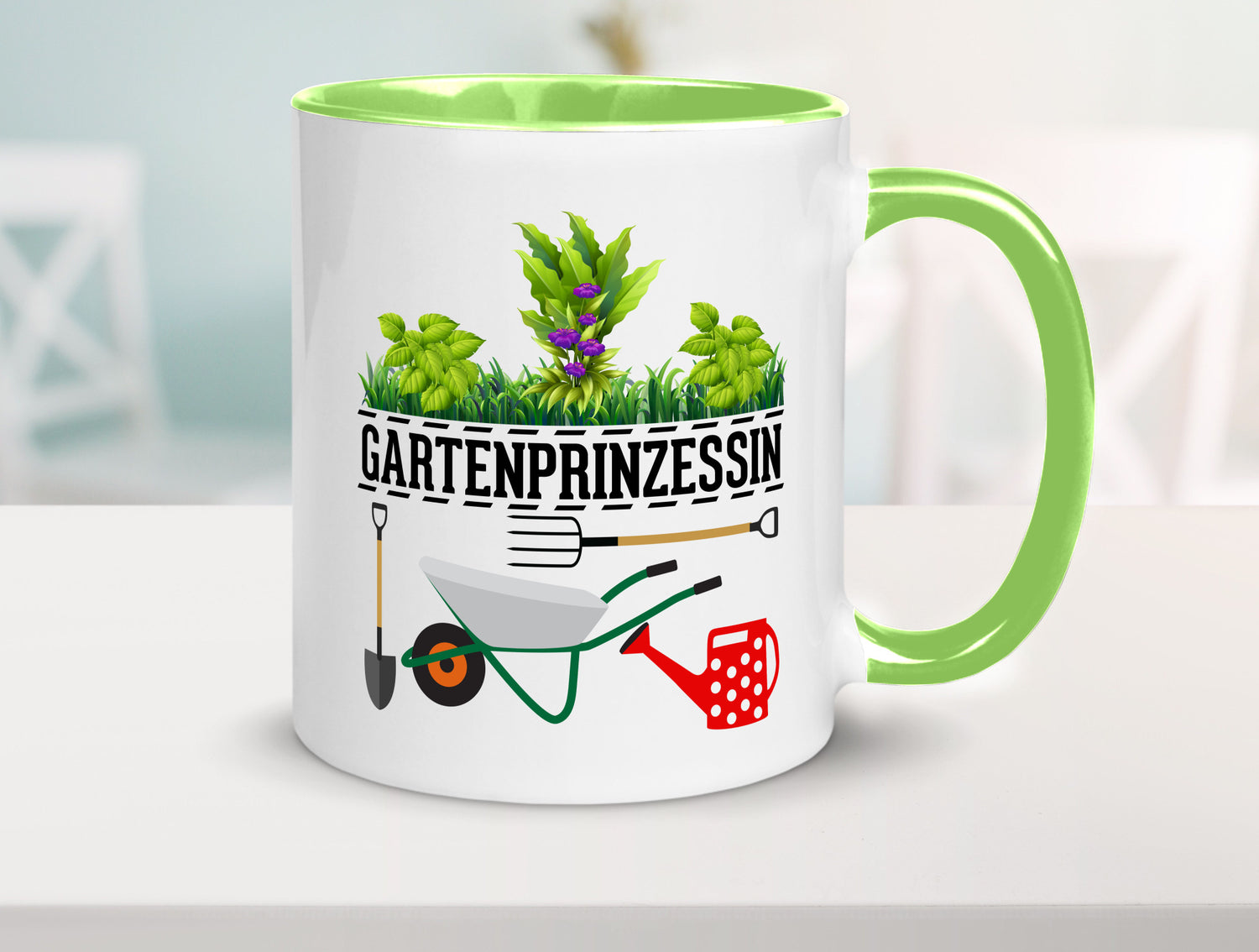 Gartenprinzessin | Gärtnerin Gartenliebhaber Geschenk Humor Geschenkidee