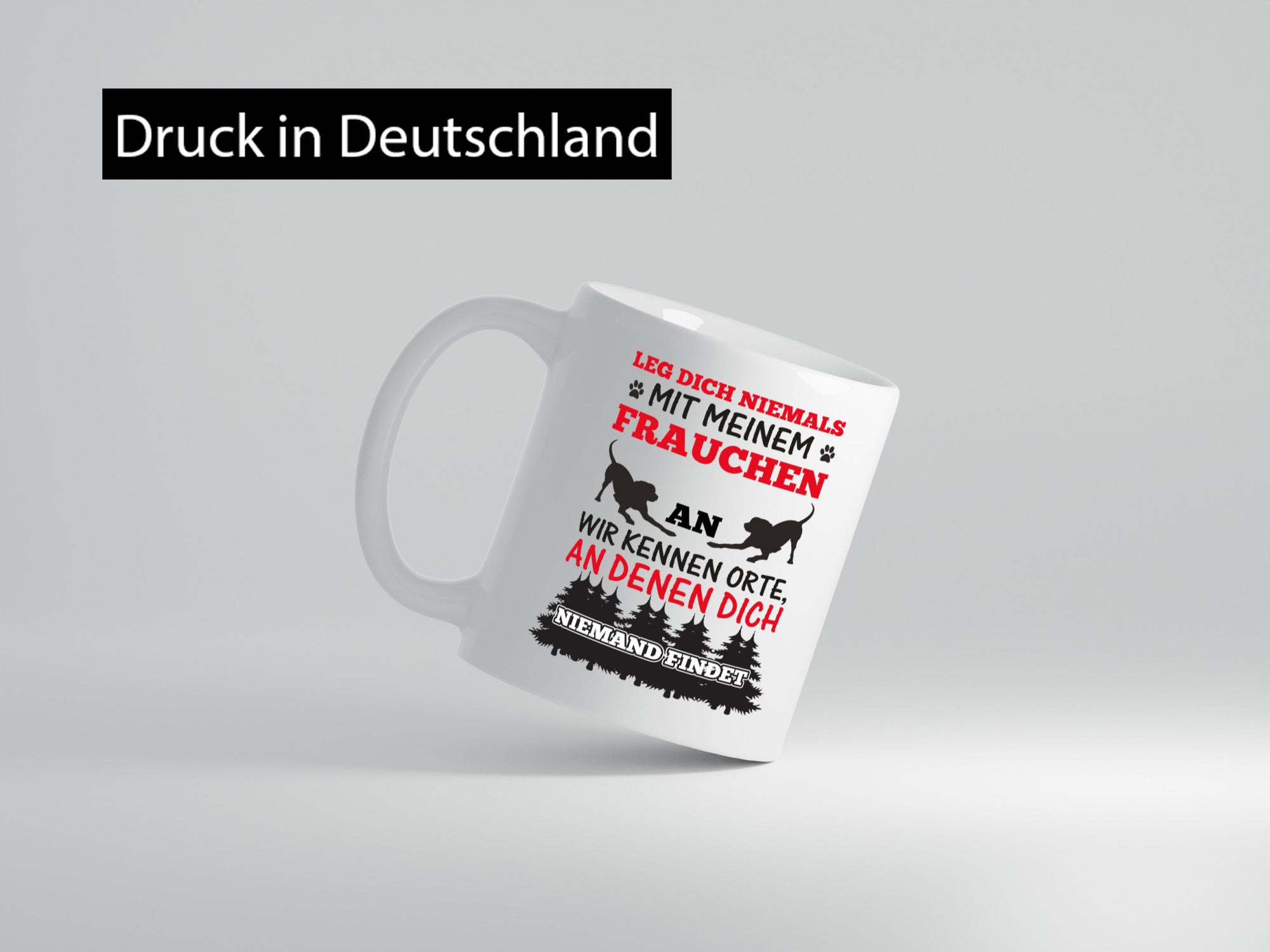 Mein Frauchen | Frauen Tasse Hundebesitzerin Spruch lustiger Geschenk