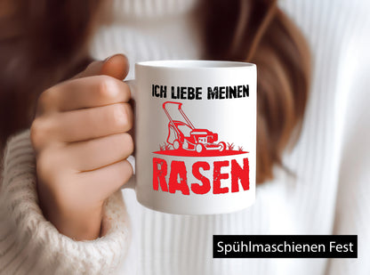 Ich liebe meinen Rasen | Rasenmäher Garten lustig Humor Geschenkidee Geschenk