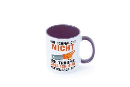 Ich schnarche nicht lustiger Spruch Geschenk Humor Geschenkidee Tasse