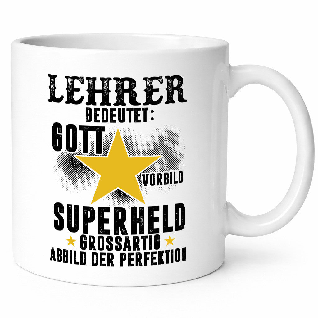 Bedeutung von Lehrer | Schule Beruf Schüler Humor Arbeit Kollegen Büro