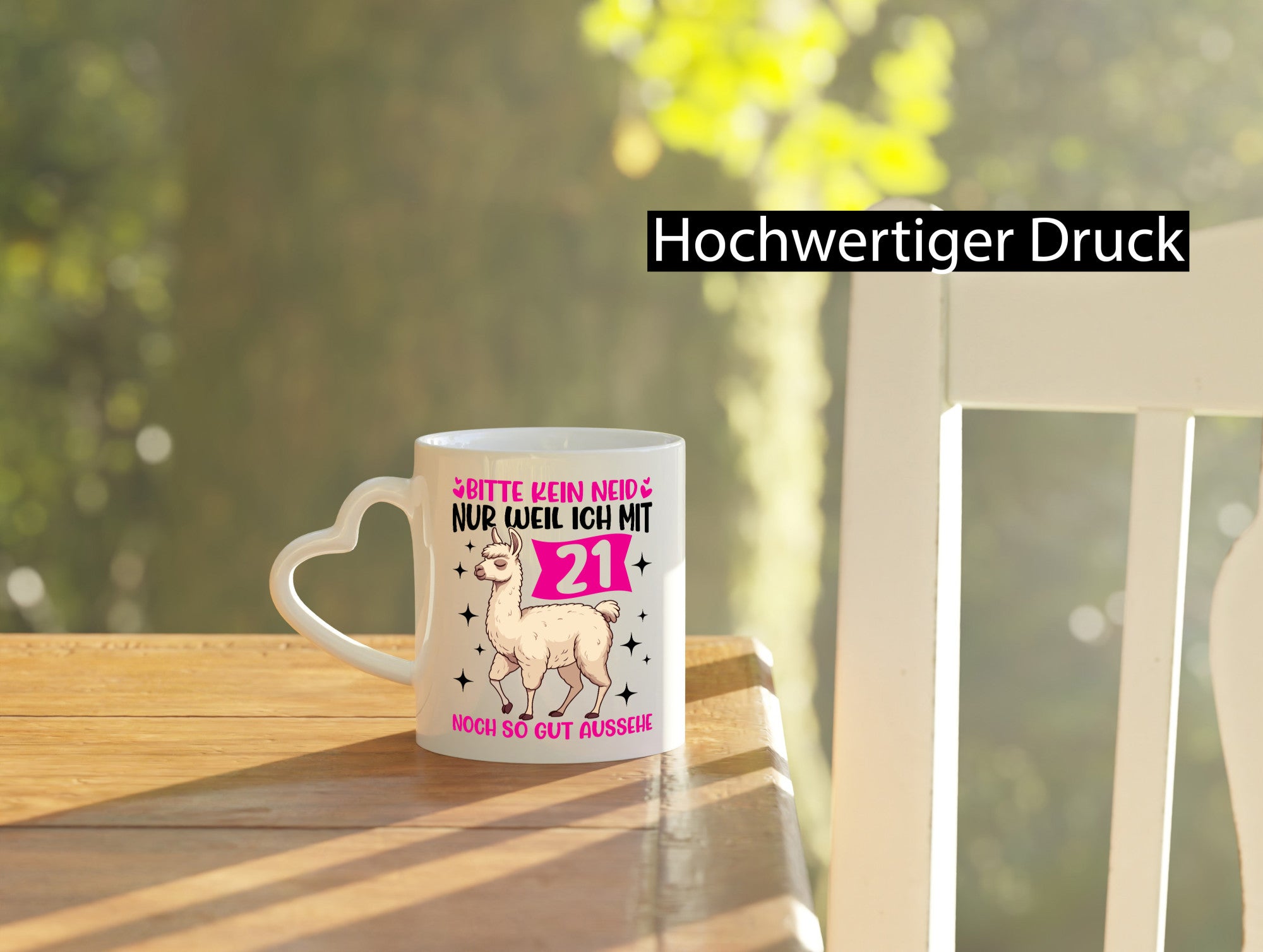 21. Geburtstag | 21 Jahre Lama gut aussehen Geschenk Geschenkidee lustiger