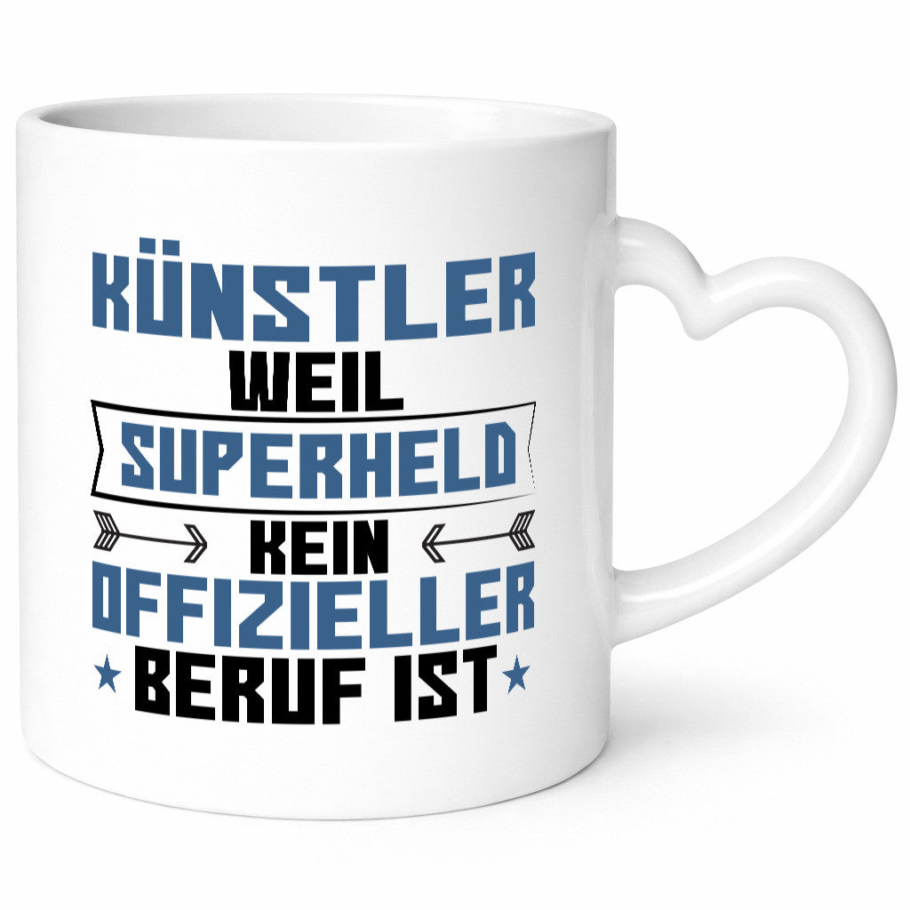 Superheld Künstler | Spruch lustig Kunst Geschenk Humor Geschenkidee lustiger
