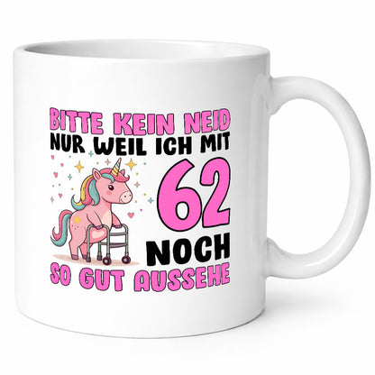 62. Geburtstag | 62 Jahre Mit noch so gut aussehen lustiger Spruch Geschenk