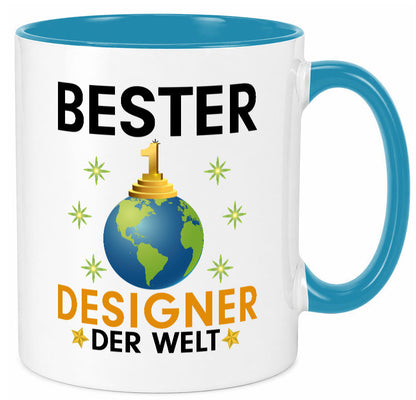 Welt Bester Designer Beruf | Mode Geschenk Arbeit Kollegen Büro lustiger Spruch