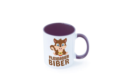 Fleißiger Biber | Motiv Tasse Kinder Geburtstag lustig Geschenkidee Geschenk