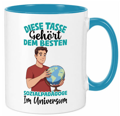 Im Universum: Sozialpädagoge | Pädagoge lustiger Spruch Geschenk Humor