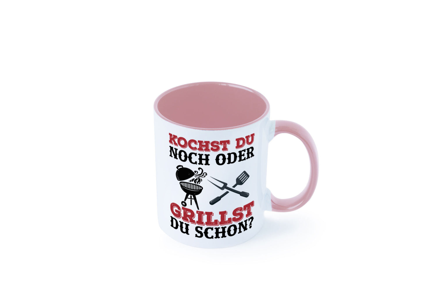 Grillst du schon? | Spruch Tasse Grillen Männer Geschenkidee Humor