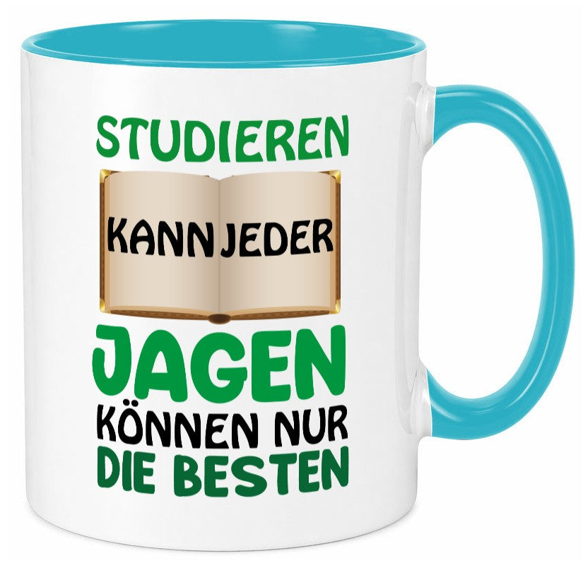 Nur die besten Jäger Humor Geschenkidee Tasse