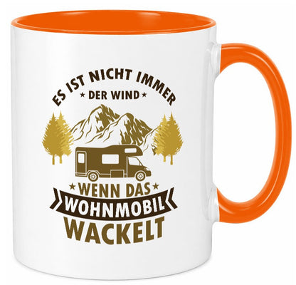 Es ist nicht immer der Wind | Wohnmobil wackelt Geschenk Humor Geschenkidee Tasse