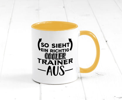 Richtig guter Trainer | Spruch Tasse Personal lustiger Geschenk Humor