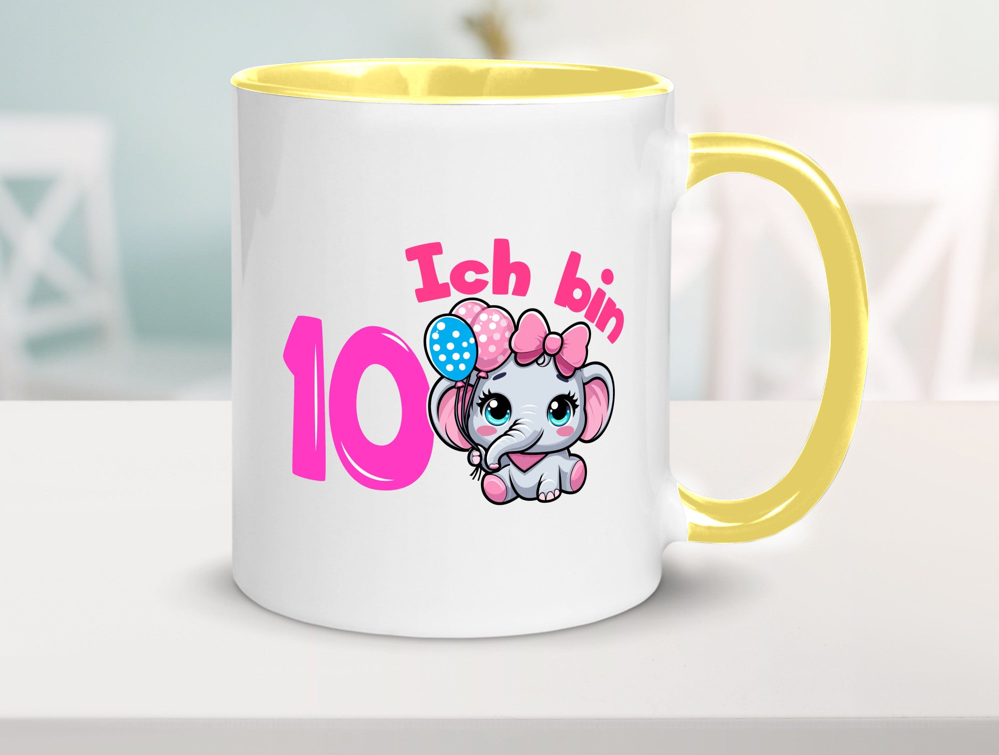 10. Geburtstag | 10 Jahre Elefant Mädchen Geschenk Geschenkidee lustiger Spruch